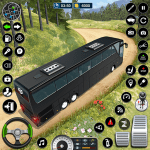 Offroad Coach Bus Driving Game MOD Unlimited Money